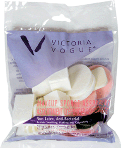 Victoria Vogue Assorted Cosmetic Sponges