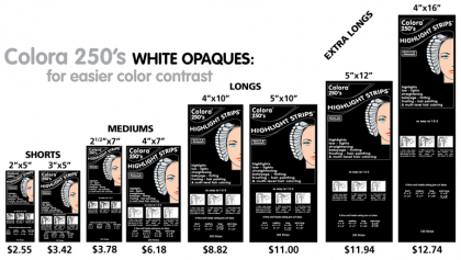 Colora 250s White Opaques