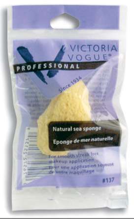 Victoria Vogue Nat Sea Silk Sponge Applicator Sized