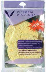 Victoria Vogue Nat Cellulose Cleansing Sponge rounds