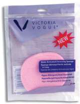Victoria Vogue Water Activated pink Cleansing Sponge